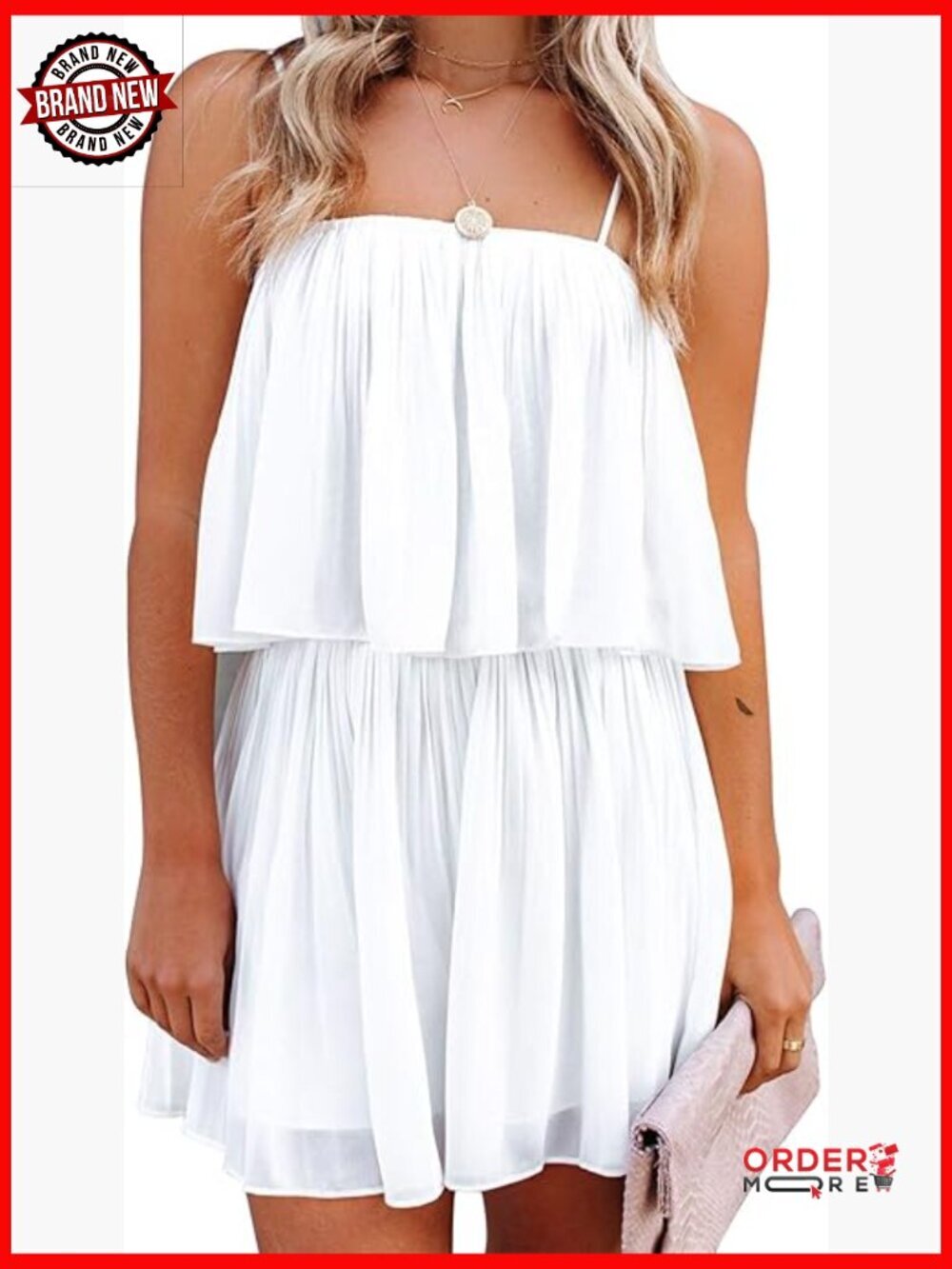Pleated Spaghetti Strap Romper Jumpsuit Summer Vacation Outfit